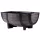 Műanyag virágláda, Strend Pro Garden Woodeff, barna, 41 x 29 cm, magasság: 19 cm, hordó formájú, 11 l, fahatású