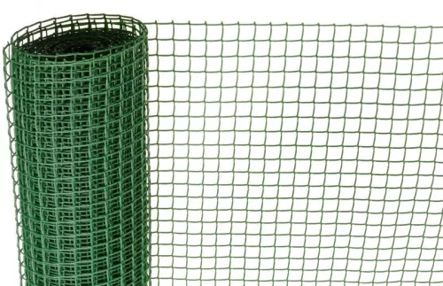 Műanyag kerítésháló, Strend Pro Garden Economy 7, zöld, 100 cm x 10 m, szemméret: 20 x 20 mm, 300 g/m2, négyzetrács, 100 % műanyag