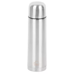   Termosz, MagicHome VF145-4, 1000 ml, ezüst, duplafalú, csészés kupakkal, rozsdamentes acél és műanyag, meleg és hideg italokhoz, 12 órás hőmegtartás