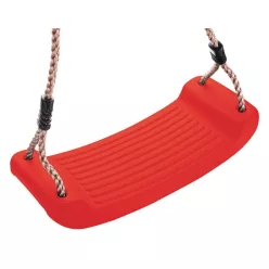 LEQ ABELLA műanyag gyerek hinta - piros - 43x17x8,5cm