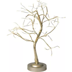   MagicHome karácsonyi dekoráció, fa, 108 melegfehér LED, USB, egyszerű világítás, 45 cm