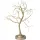 MagicHome karácsonyi dekoráció, fa, 108 melegfehér LED, USB, egyszerű világítás, 45 cm