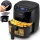 Air Fryer forrólevegős sütő, Berdsen BD-658, 4 l, fekete, olaj nélküli sütés, érintőkijelzős, 8 programos, ablakos kosár, LED világítás, 1500 W