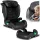Autósülés, Nukido Louis, fekete, 15–36 kg / 100–150 cm, Isofix, i-Size (ECE R129), 12 fokozatú fejtámla, 2 fokozatú döntés, mosható huzat, oldalsó védelem