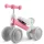 Háromkerekű futóbicikli, Ricokids, rózsaszín, EVA habkerekek 15 cm, acél váz, kormányfordulás határoló, gumírozott markolat, 12 hónapos kortól