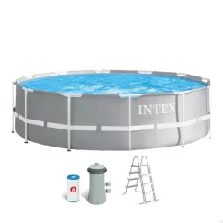 INTEX MetalPrism Set medence 366 x 99 cm (26716)