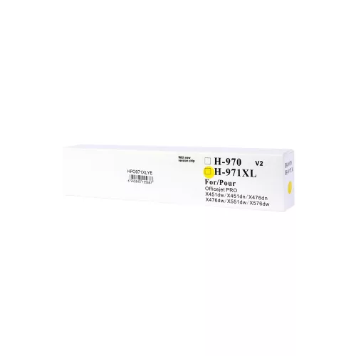 Utángyártott Hp 971XL/CN628AE tintapatron yellow ORINK