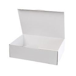   Irattári doboz A3, 460x320x135mm, mindkét oldalán fehér Bluering®