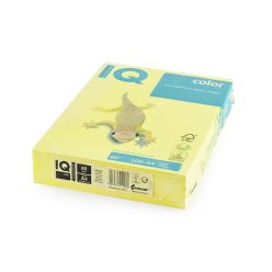   Másolópapír, színes, A4, 80g. IQ 500ív/csomag, neon sárga