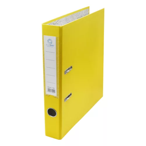 Iratrendező A4, 5cm,lapraszerelt, Bluering® Smart sárga