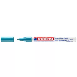 Lakkmarker 1-2mm, kerek Edding 751 világoskék