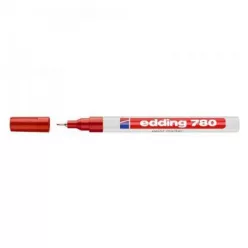Lakkmarker 0,8mm, kerek Edding 780 piros