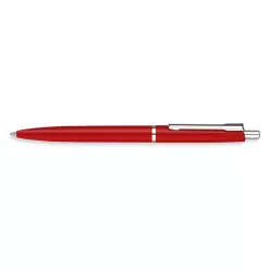   Golyóstoll nyomógombos 0,8mm, műanyag piros test Blanka K, írásszín piros