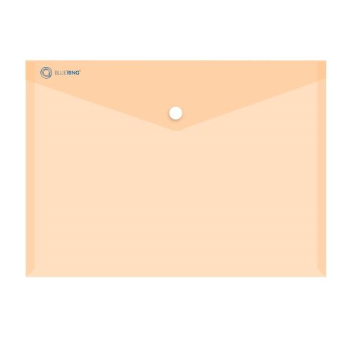 Irattartó tasak A4, PP patentos Bluering® transzparens narancs