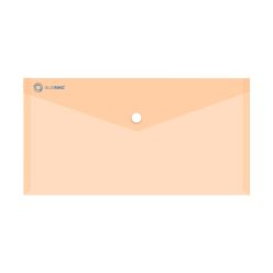   Irattartó tasak DL 'csekk' patentos PP Bluering® transzparens narancs