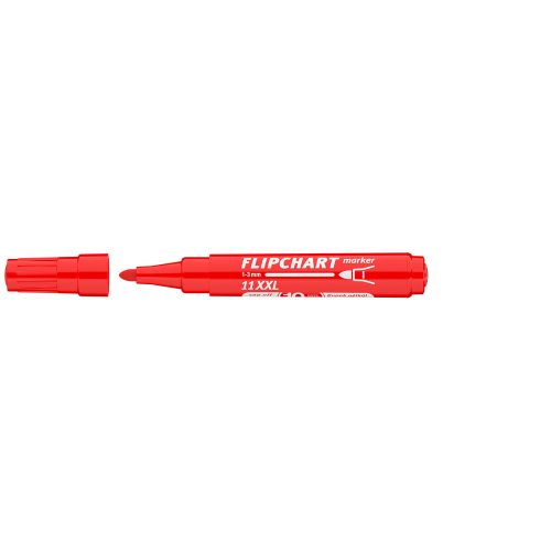Flipchart marker vízbázisú 3mm, kerek Artip 11XXL piros 