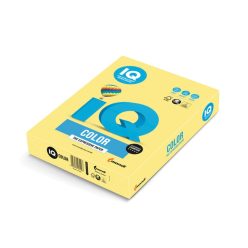   Másolópapír, színes, A4, 160g. IQ Color YE23 250ív/csomag, pasztel sárga