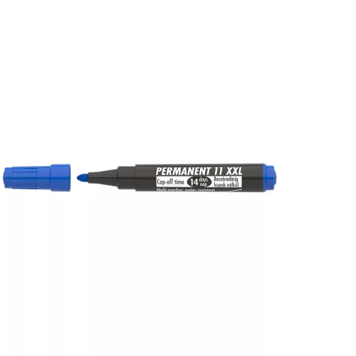 Alkoholos marker 3mm, kerek Ico 11XXL kék