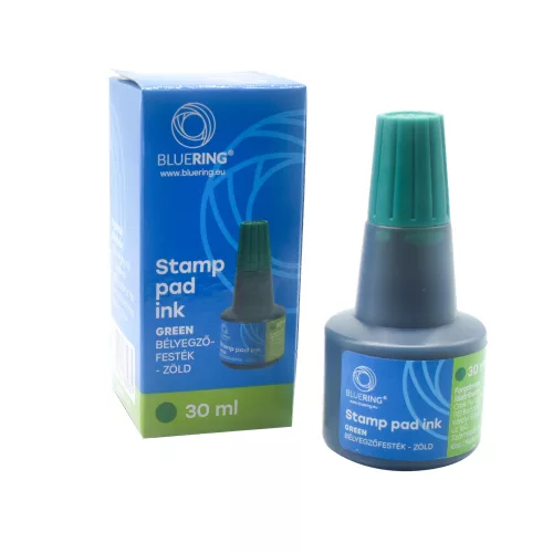 Bélyegzőfesték 30ml, Bluering® Flower zöld