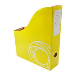 Iratpapucs 8cm, mikrohullámú karton Bluering®, sárga