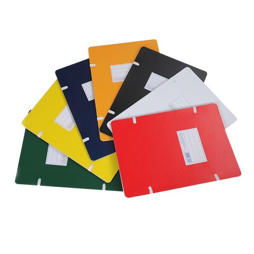 Szalagos irományfedél A4, 1050g. Bluering®, sárga