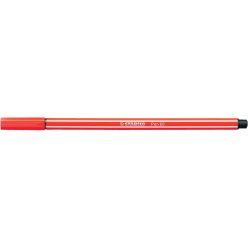 Rostirón, filctoll 1mm, M STABILO Pen 68 piros