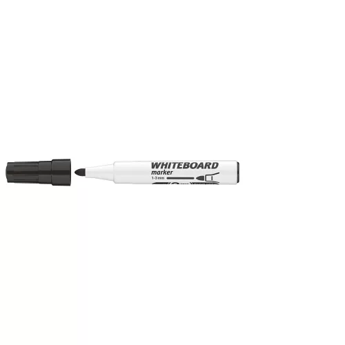 Táblamarker 3mm, kerek Ico 11 fekete