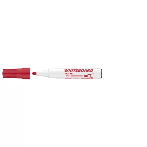 Táblamarker 3mm, kerek Ico 11 piros