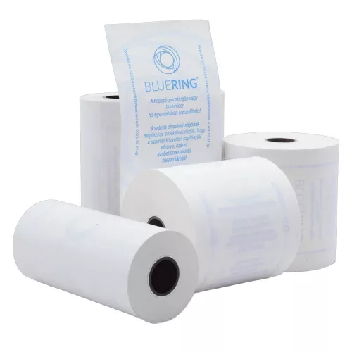 Hőpapír 57 mm széles, 42fm hosszú, cséve 12mm, 10 tekercs/csomag, ( 57/60 ) BPA mentes Bluering®