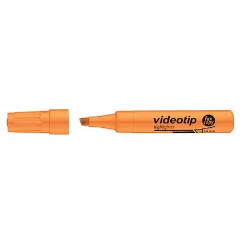Szövegkiemelő 1-4mm, Videotip Ico narancs
