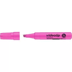 Szövegkiemelő 1-4mm, Videotip Ico rózsaszín
