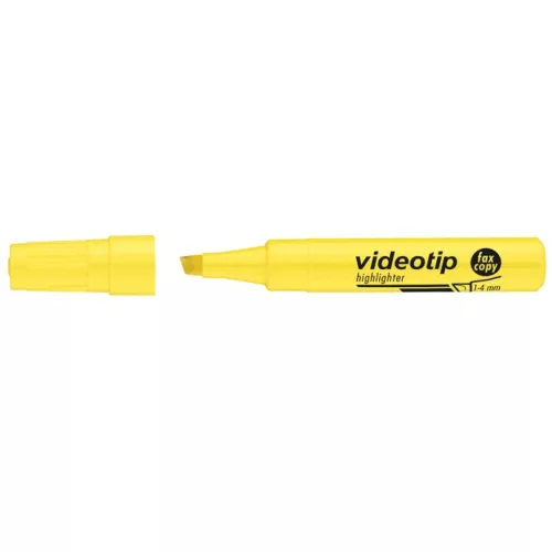 Szövegkiemelő 1-4mm, Videotip Ico sárga