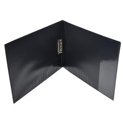 Villámzáras mappa A3, fekvő műanyag, Bluering®, fekete