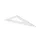 Vonalzó háromszög 60° 21cm, műanyag