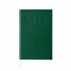   Határidőnapló agenda Standard A/5, napi, fehér lapokkal (zöld) 2027. Bluering®