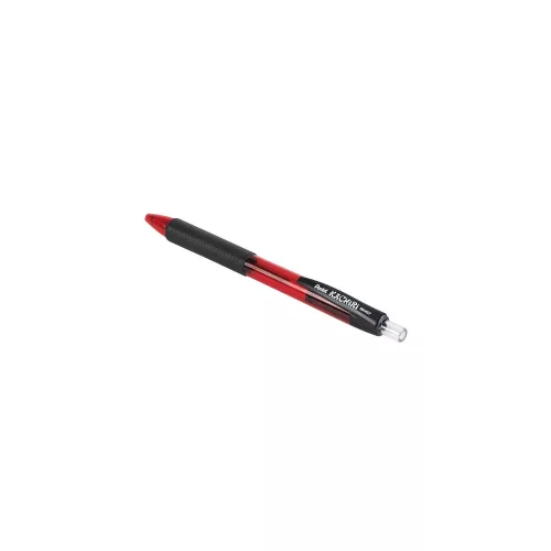 Golyóstoll 0,35mm, háromszög fogózóna Pentel Kachiri BK457B-B, írásszín piros