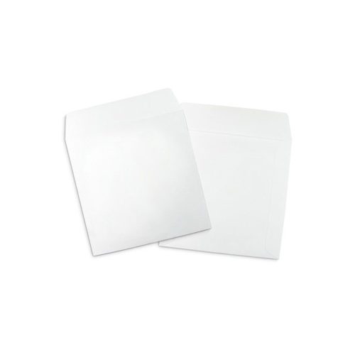 Boríték TCD öntapadó CD/DVD papírtok 125x125mm, 100 db/csomag, Bluering®