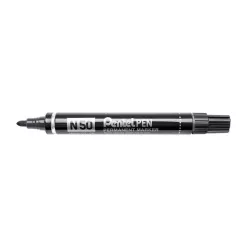   Alkoholos marker fém testű 4,3mm kerek hegyű N50-AE Pentel Extreme fekete