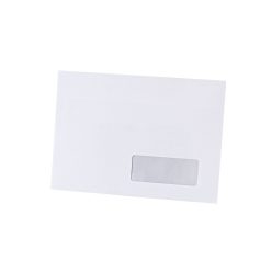   Boríték LC/5 szilikonos bélésnyomott jobb ablakos 35x90mm 162x229mm J28A20 Bluering® fehér