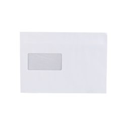   Boríték LC/5 öntapadó bélésnyomott bal ablakos 45x90 162×229mm B20A60 Bluering® fehér