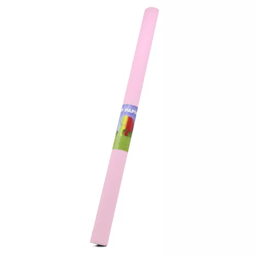 Krepp-papír 50x200cm, 33 halvány rózsaszín