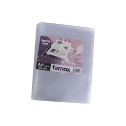   Genotherm 'L' A4, 100 micron víztiszta, felül-oldalt nyitható, 50 db/csomag, Fornax