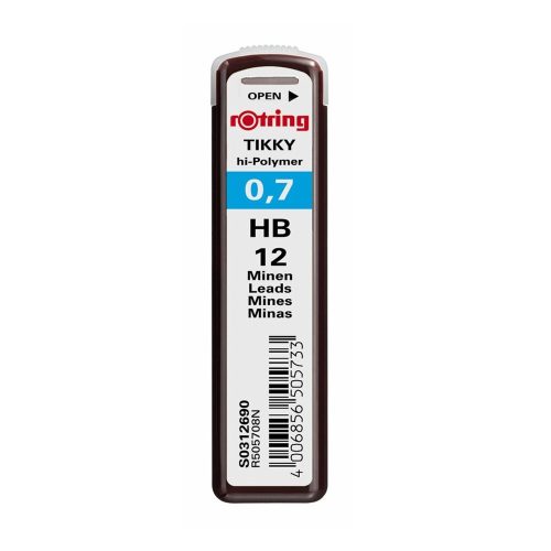 Ironbél 0,7mm, HB Rotring Tikky
