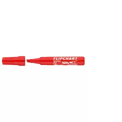 Flipchart marker vízbázisú 1-4mm, vágott Artip 12 piros