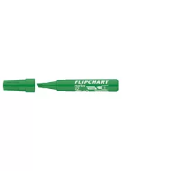 Flipchart marker vízbázisú 1-4mm, vágott Artip 12 zöld