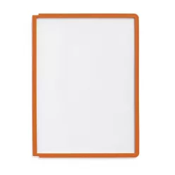   Bemutatótábla panel, A4, 5 db/csomag, Durable Sherpa narancs