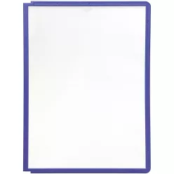 Bemutatótábla panel, A4, 5 db/csomag, Durable Sherpa lila