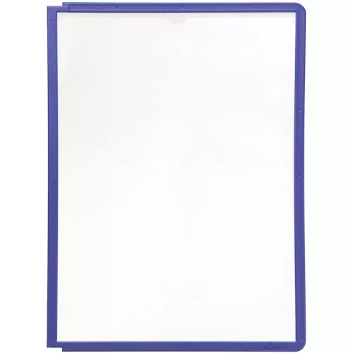 Bemutatótábla panel, A4, 5 db/csomag, Durable Sherpa lila