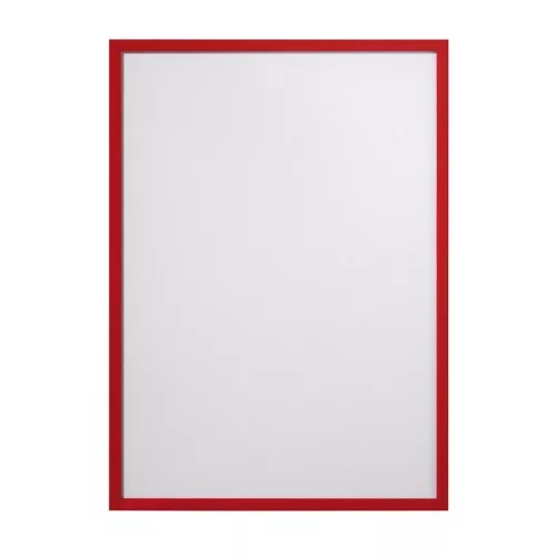Infókeret A3, XXL csomag, 6 db/csomag, Durable Duraframe® piros