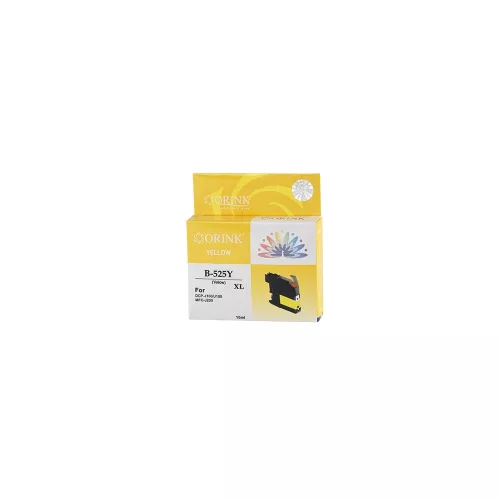 Brother LC525XL tintapatron yellow ORINK